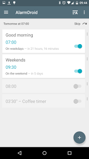 Download AlarmDroid (alarm clock)